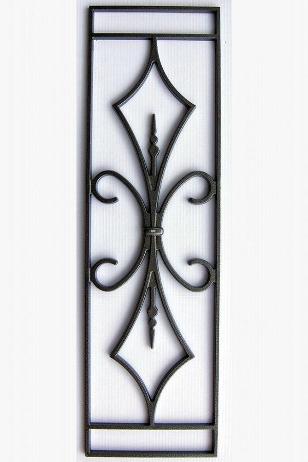 grille décorative Marie-Elise en aluminium moulé à la fonderie CT Industries